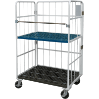 【販売終了】【新品】俺の中間棚　樹脂製　W1100×D800用　ブルー