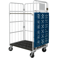 【販売終了】【新品】俺の中間棚　樹脂製　W1100×D800用　ブルー