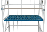 【販売終了】【新品】俺の中間棚　樹脂製　W1100×D800用　ブルー