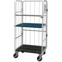 【販売終了】【新品】俺の中間棚　樹脂製　W850×D650用　ブルー