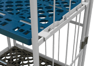 【販売終了】【新品】俺の中間棚　樹脂製　W850×D650用　ブルー