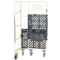 【販売終了】【新品】俺の中間棚　ダークグレー　W850×D650用　樹脂製