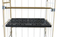 【販売終了】【新品】俺の中間棚　ダークグレー　W850×D650用　樹脂製