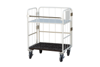 【新品】天使の中間棚　アイボリー　W850×D650用　スチール製