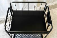 【新品】天使の中間棚　ブラック　W850×D650用　スチール製