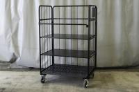 【新品】中間棚Light　ブラック　W1100×D800用　アルミ製