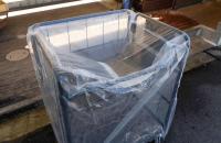 【新品】中間棚Light　ブラック　W850×D650用　アルミ製