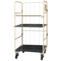 【新品】俺の中間棚　ブラック　W850×D650用　樹脂製