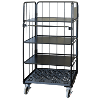 【新品】 俺の中間棚 ブラック W850×D650用 スチール製