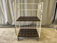 【販売終了】【中古】俺の中間棚　ブラウン　W1100×D800用　樹脂製