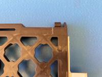 【販売終了】【中古】俺の中間棚　ブラウン　W1100×D800用　樹脂製