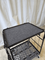 【中古】 プレミアムシェルフLight　W850×D650用　アルミ製