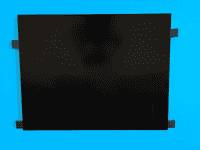 【中古】天使の中間棚　ブラック　W850×D650用　スチール製