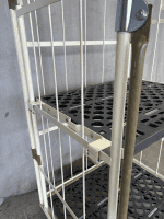 【中古】俺の中間棚　ダークグレー　W850×D650用　樹脂製