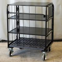 【お買い得品】【アウトレット】中間棚Light　ブラック　W850×D650用　アルミ製