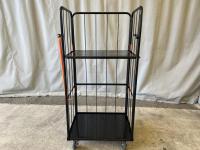 【販売終了】【中古】カゴ台車用中間棚　スチール製　W800×D600用