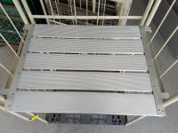 【販売終了】【美品中古】カゴ台車用中間棚　アルミ製　ヤマト・インダストリー製　W800×D600用【限定1枚】