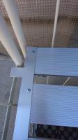 【販売終了】【中古】カゴ台車用中間棚　アルミ製　ヤマト・インダストリー製　W800×D600用