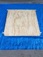 【販売終了】【中古】カゴ台車用中間棚　合板製　ヤマト・インダストリー製　W1100×D1100用【限定3枚】