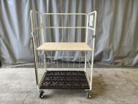 【販売終了】【中古】カゴ台車用中間棚　合板製　W1100×D800用