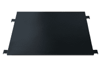 【新品】天使のカゴ台車 ブラック Cセット（台車＋中間棚＋前カバー） W850×D650×H1100