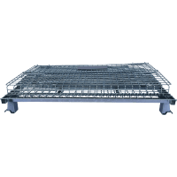 【販売終了】【新品】セキュリティメッシュパレット　W1200×D1000×H900　ピッチ50x50mm【五常オリジナル・蓋付き・防犯用】