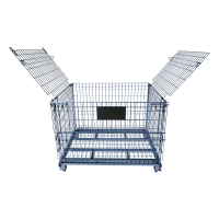 【新品】セキュリティメッシュパレット　W1000×D800×H850　ピッチ50×100【五常オリジナル・蓋付き・防犯用】