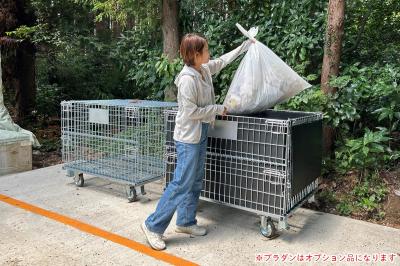 ゴミ置き場として