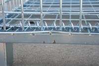 【販売終了】【中古】メッシュパレット　W1000×D800×H850　ピッチ50x100mm