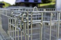 【販売終了】【中古】メッシュパレット　W1000×D800×H850　ピッチ50×100【レンタル使用品】