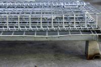 【販売終了】【中古】メッシュパレット　W1000×D800×H850　ピッチ50×100【レンタル使用品】