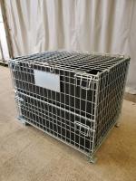 【販売終了】【アウトレット品】セキュリティメッシュパレット　W1200×D1000×H900　ピッチ50×100　プラダン付き【五常オリジナル・蓋付き・防犯用】【数量限定】