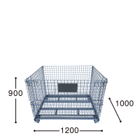 【受注生産品】メッシュパレット　W1200×D1000×H900　ピッチ50×50【1ロット30台～】