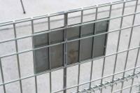 【販売終了】【中古】キャスター付きメッシュパレット　W1030×D760×H950　ピッチ50x100mm