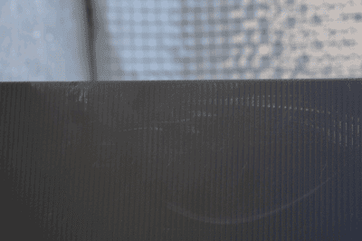 汚れや小さい傷の例