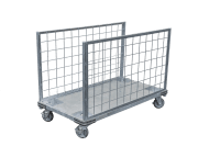 【販売終了】【美品中古】1台2役！併用スチール台車