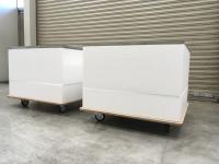 【オーダーメイド製品】サンプル専用平台車　W950×D950×H150