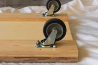 【オーダーメイド製品】電子ピアノ専用平台車　外寸:W1500×D450×H150