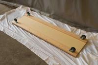 【オーダーメイド製品】電子ピアノ専用平台車　外寸:W1500×D450×H150