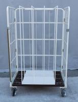 【オーダーメイド製品】カゴ台車用仕切りパイプ　W648×D750×H1450