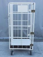 【オーダーメイド製品】カゴ台車用仕切りパイプ　W648×D750×H1450