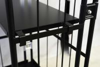 【オーダーメイド製品】特寸L型カゴ台車　W800×D450×H1600