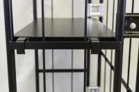 【オーダーメイド製品】特寸L型カゴ台車　W800×D450×H1600