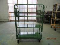 【オーダーメイド製品】特寸L型カゴ台車　W1000×D470×H1450