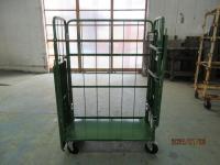 【オーダーメイド製品】特寸L型カゴ台車　W1000×D470×H1450