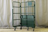 【オーダーメイド製品】特寸L型カゴ台車　W1100×D700×H1700