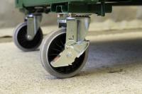 【オーダーメイド製品】特寸L型カゴ台車　W1100×D700×H1700