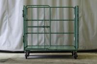 【オーダーメイド製品】特寸観音扉付カゴ台車　W1200×D750×H1200