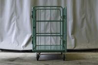 【オーダーメイド製品】特寸観音扉付カゴ台車　W1200×D750×H1200