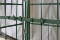 【オーダーメイド製品】特寸観音扉付カゴ台車　W1200×D750×H1200